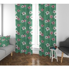 Lolla Evmila Çocuk Odası Desenli Fon Perde