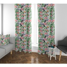 Lolla Evmila Çocuk Odası Desenli Fon Perde