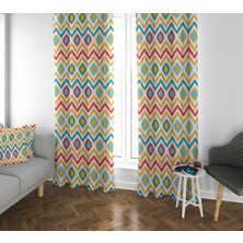 Lolla Evmila Çocuk Odası Desenli Fon Perde