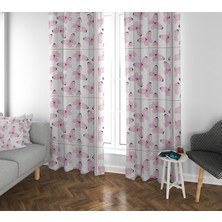 Lolla Evmila Çocuk Odası Desenli Fon Perde