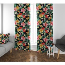 Lolla Evmila Çocuk Odası Desenli Fon Perde