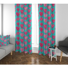 Lolla Evmila Çocuk Odası Desenli Fon Perde