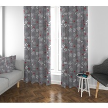 Lolla Evmila Çocuk Odası Desenli Fon Perde