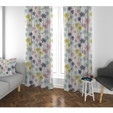 Lolla Evmila Çocuk Odası Desenli Fon Perde