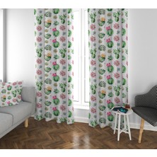 Lolla Evmila Çocuk Odası Desenli Fon Perde