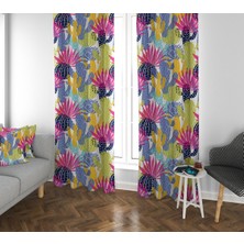 Lolla Evmila Çocuk Odası Desenli Fon Perde