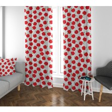 Lolla Evmila Çocuk Odası Desenli Fon Perde