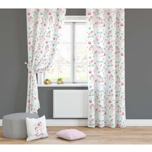 Lolla Evmila Çocuk Odası Desenli Fon Perde