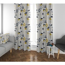 Lolla Evmila Çocuk Odası Desenli Fon Perde