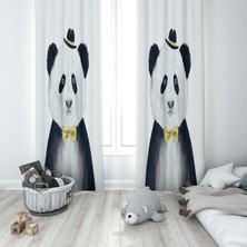 Lolla Evmila Çocuk Odası Desenli Fon Perde