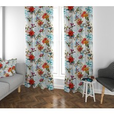 Lolla Evmila Çocuk Odası Desenli Fon Perde