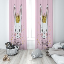 Lolla Evmila Çocuk Odası Desenli Fon Perde