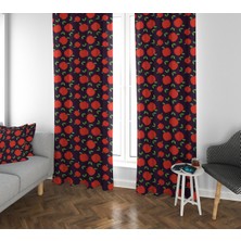 Lolla Evmila Çocuk Odası Desenli Fon Perde