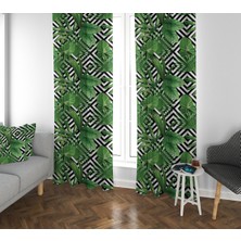 Lolla Evmila Çocuk Odası Desenli Fon Perde