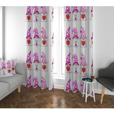 Lolla Evmila Çocuk Odası Desenli Fon Perde