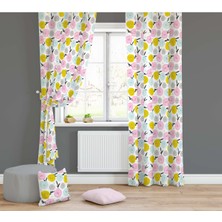 Lolla Evmila Çocuk Odası Desenli Fon Perde