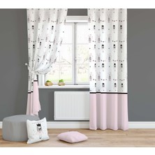 Lolla Evmila Çocuk Odası Desenli Fon Perde