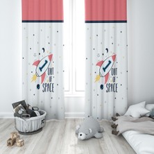 Lolla Evmila Çocuk Odası Desenli Fon Perde