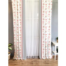 Evmila Baskılı Çocuk Odası Fon Perde