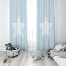 Lolla Evmila Çocuk Odası Desenli Fon Perde