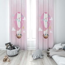 Lolla Evmila Çocuk Odası Desenli Fon Perde