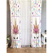 Evmila Çocuk Odası Kadife Fon Perde