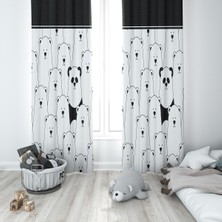 Lolla Evmila Çocuk Odası Desenli Fon Perde