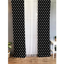 Evmila Baskılı Çocuk Odası Fon Perde