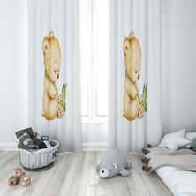 Lolla Evmila Çocuk Odası Desenli Fon Perde