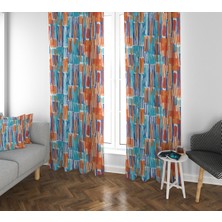 Lolla Evmila Çocuk Odası Desenli Fon Perde