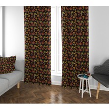 Lolla Evmila Çocuk Odası Desenli Fon Perde