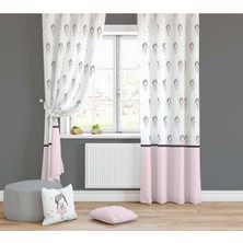 Lolla Evmila Çocuk Odası Desenli Fon Perde