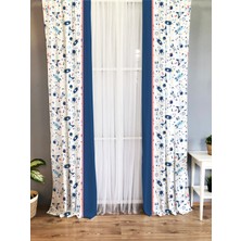 Lolla Evmila Çocuk Odası Desenli Fon Perde