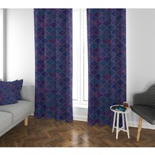 Lolla Evmila Çocuk Odası Desenli Fon Perde