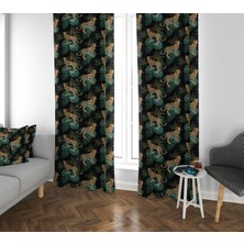 Lolla Evmila Çocuk Odası Desenli Fon Perde