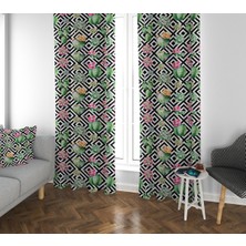 Lolla Evmila Çocuk Odası Desenli Fon Perde