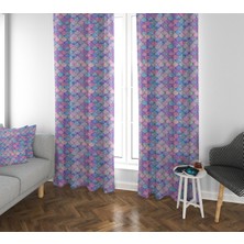 Lolla Evmila Çocuk Odası Desenli Fon Perde