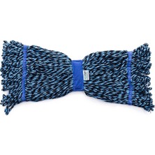 CEYMOP PROFESSIONAL Ekstra Islak Mavi Siyah Mop Dar 350 gr