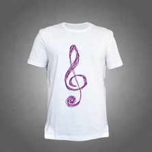 Herşey Nota Sol Anahtar Müzik T-Shirt