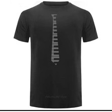 Herşey Nota Piyano Kravat Unisex Tshirt