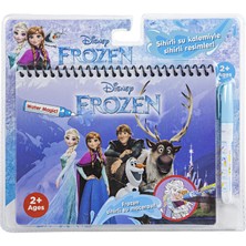 Magic Water Water Painting - Sihirli Özel Sulu Kalem ile Boyama Kitabı Disney Frozen Karlar Ülkesi 5 Sayfa