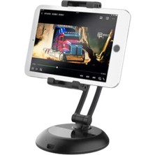 Peeq 360° Ayarlanabilir Masa Üstü Çok Fonksiyonlu Telefon Tablet Standı