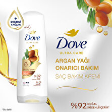 Dove Ultra Care Saç Bakım Kremi Onarıcı Bakım Argan Yağı 350 ml