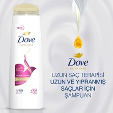 Dove Ultra Care Saç Bakım Şampuanı Uzun Saç Terapisi Uzun Yıpranmış Saçlar İçin 400 ml