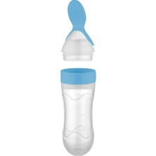 Babyjem Sıkmalı Kaşık Mavi