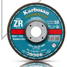 Karbosan Flap Disk Zr 180X40