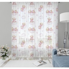 Evmila Çocuk Odası Desenli Tül Perde