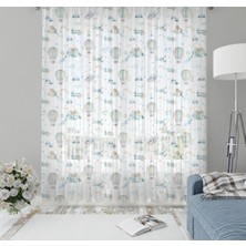 Evmila Çocuk Odası Desenli Tül Perde