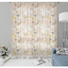 Evmila Çocuk Odası Desenli Tül Perde