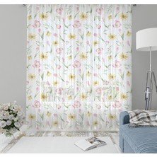 Evmila Çocuk Odası Desenli Tül Perde